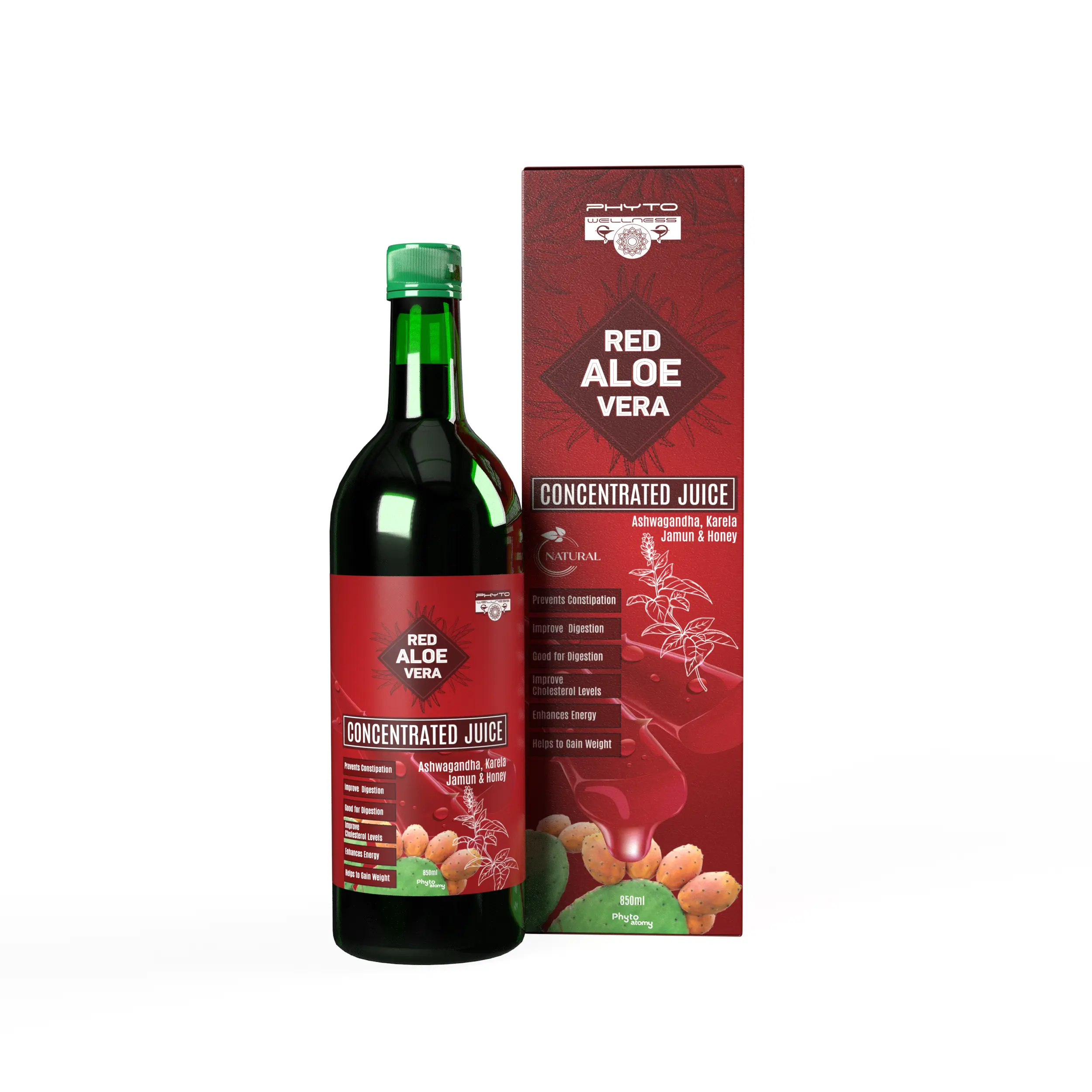 Red Aloe Vera 850ml Juice (HS00708)